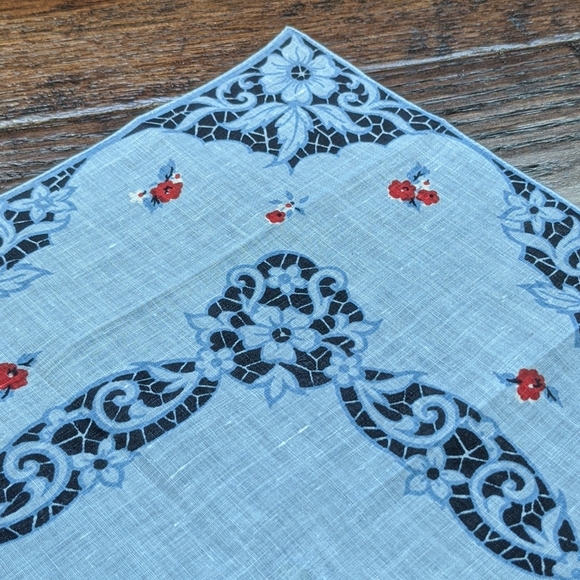 NWT Vintage Pure Linen Unused Kimball Hankie - Picture 5 of 8